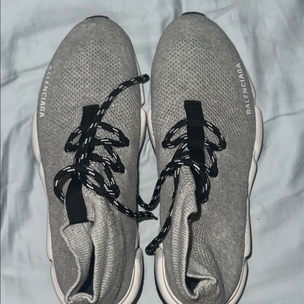 Balenciaga Gray High-Top Sneakers - Picture 7 of 8